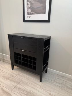 Crate & Barrel Parker Spirits Cabinet