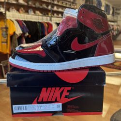 New Jordan 1 Patent Bred Size 11 