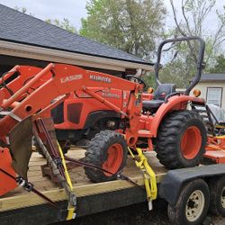 2016 Kubota Tractor, Trailer And Accessories 