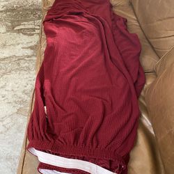 Burgundy /red Sofa /couch Slip Cover