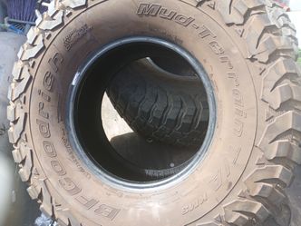 Goodyear mud terrain tires LT 315/75-R16