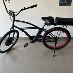 3 G Beach Cruiser E- Bike 