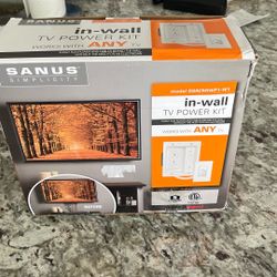 In wall TV power kit