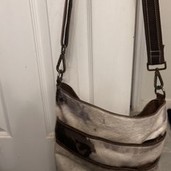 Cowhide Shoulder Bag 
