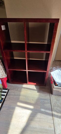 Wooden book shelf