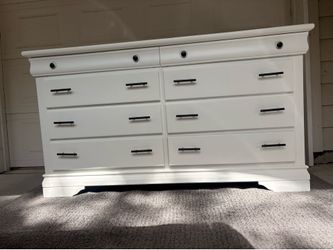 Solid wood dresser