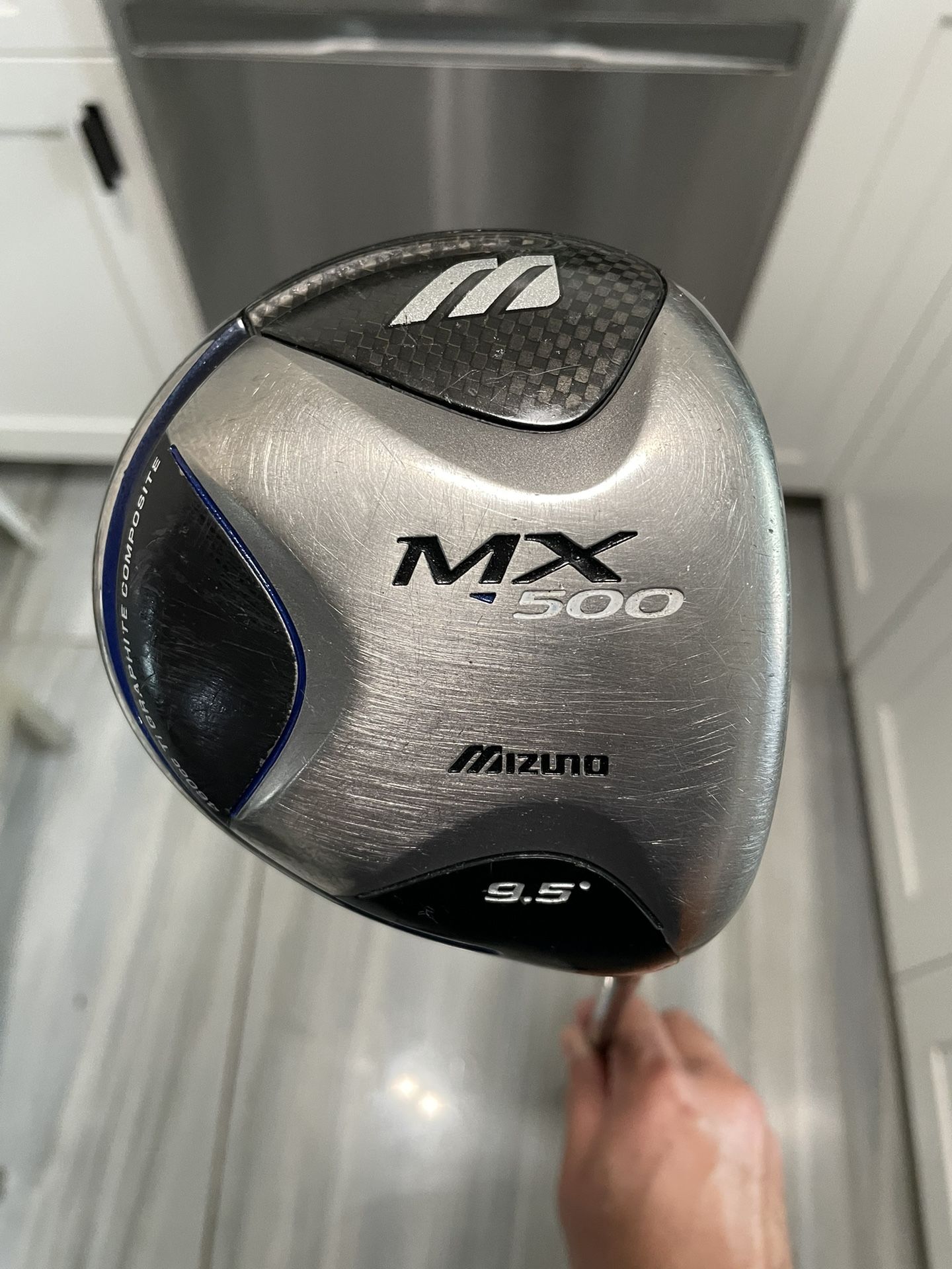 Mizuno MX500 9.5* Driver, Exsar 50 R Flex Shaft, 45” RH - STILL AVAILABLE