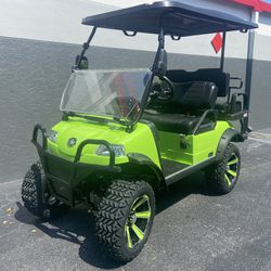NEW Lifted Golf Cart With Lithium Battery 