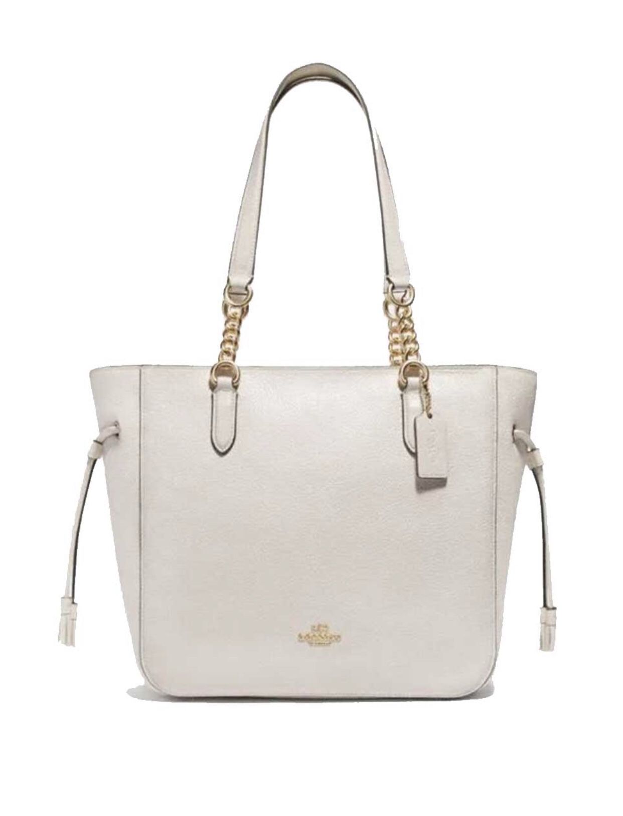 COACH Elle Leather Chain Tote