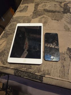 Ipad mini and iphone 5