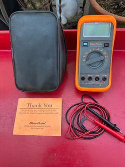 Blue point multimeter