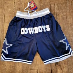 Cowboys Football Shorts Brand New With Tags 