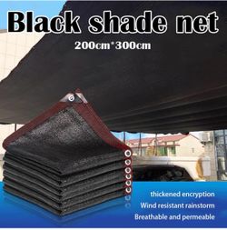 Shade Cloth 78.7" x 118.1 Mesh Tarp for Garden, Patio,