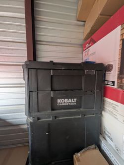 Kobalt CASESTACK 2-Drawer Portable Tool Box New