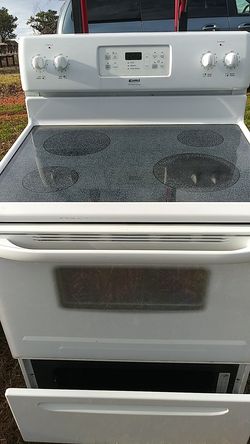 Kenmore self-cleaning smooth top oven