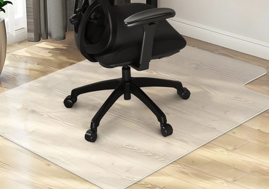 Office Chair Mat for Hard Wood Floors 36"x47" Heavy Duty Floor Protector