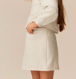 H&m textured skirt