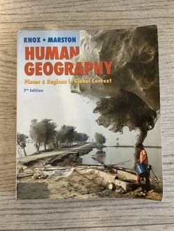 Human Geography 7th Edition Textbook
