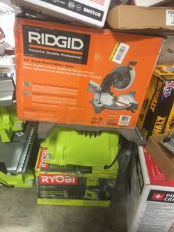 Ridgid miter saw