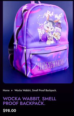 Dank Mob Wokca Wabbit Smell Proof Back Pack