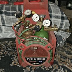 Oxygen And Acetylene Torch Set