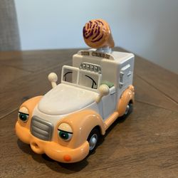 Vintage Summer Scoop 2003 Chevron Cars Ice Cream Truck #34 white & orange