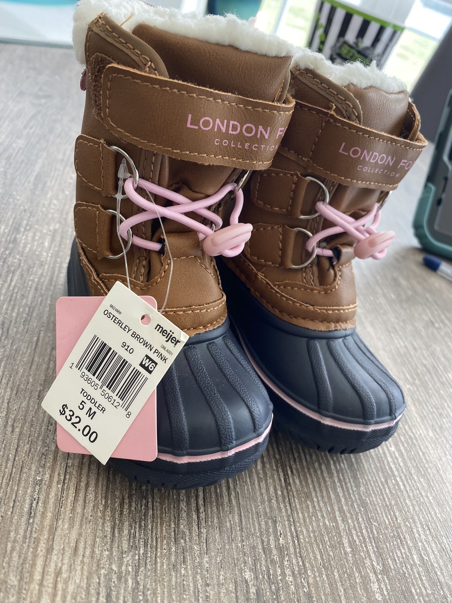 toddler winter boots $25 size 5M
