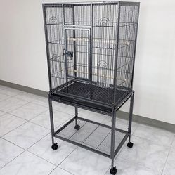 Brand New $95 Large 53-inch Parrot Bird Cage Rolling Stand for Parakeet, Cockatiel, Finch, Lovebird