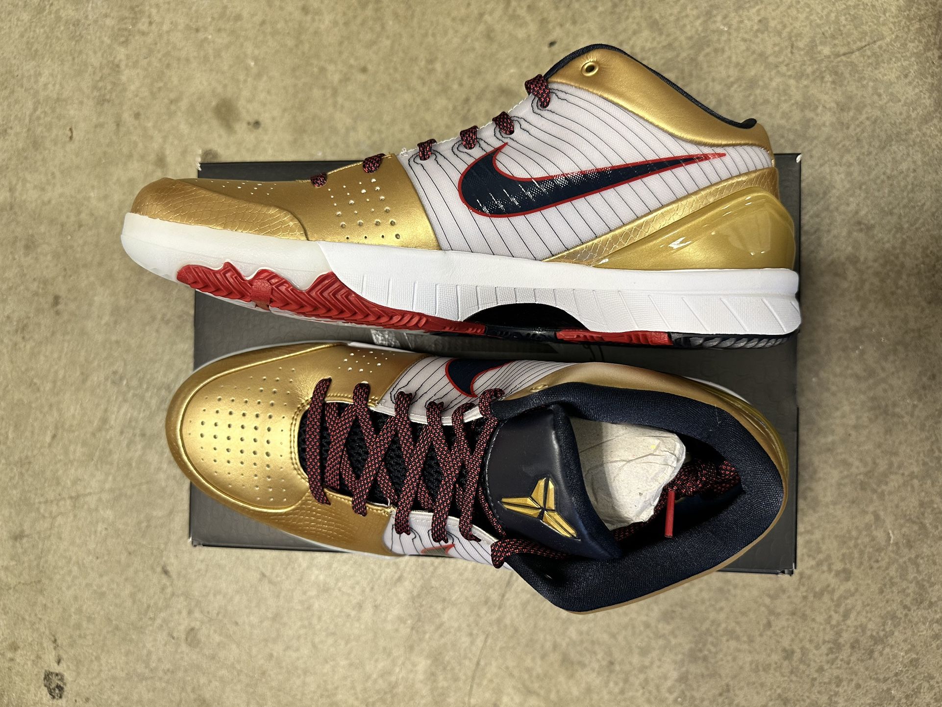 Kobe Proto Olympics Gold Medal Sz $260