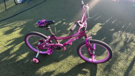 Purple bike