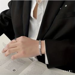 Beautiful Heavy Stainless Steel Bracelet 