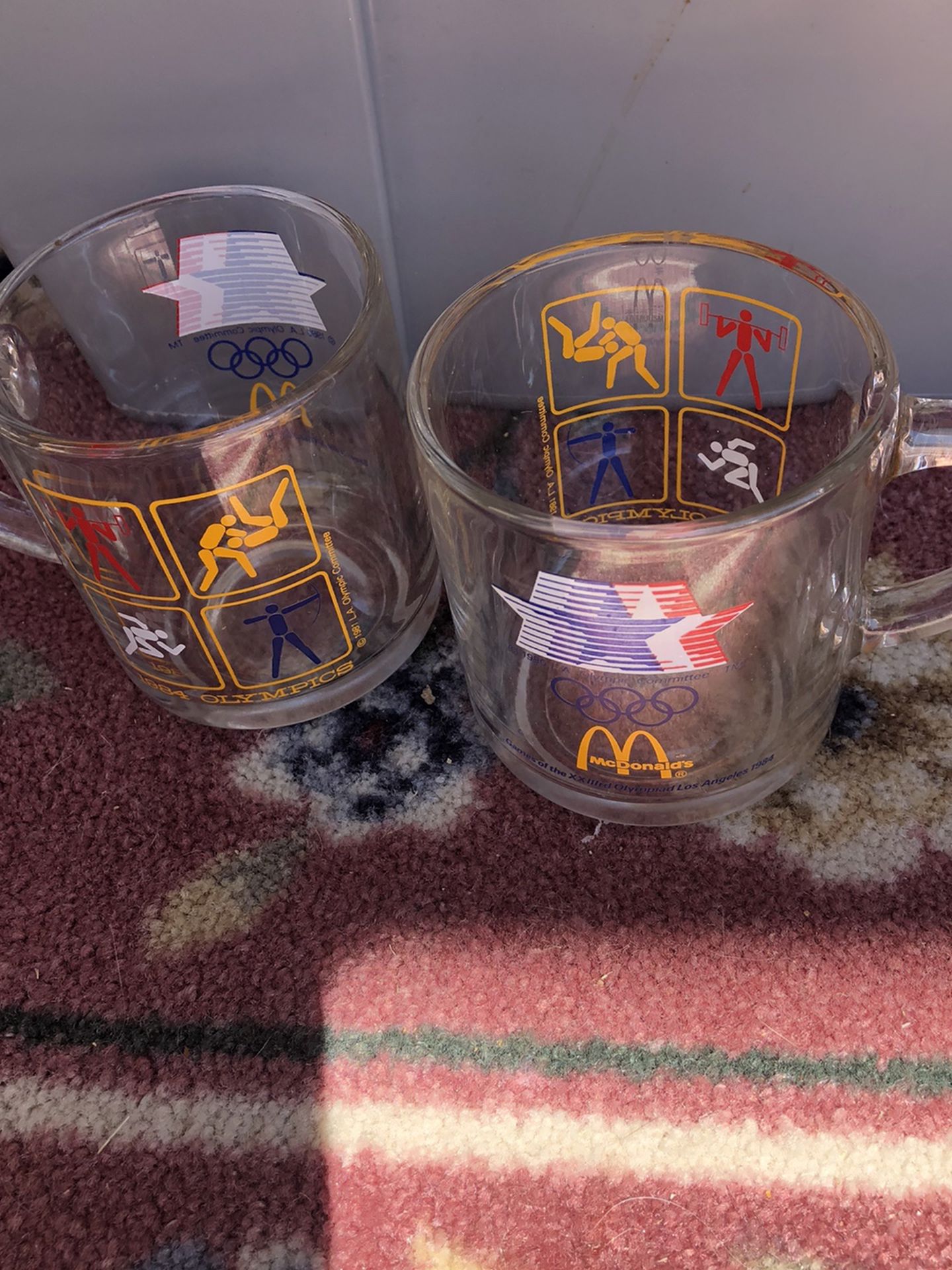 McDonalds 1984 Olympic Mugs-2
