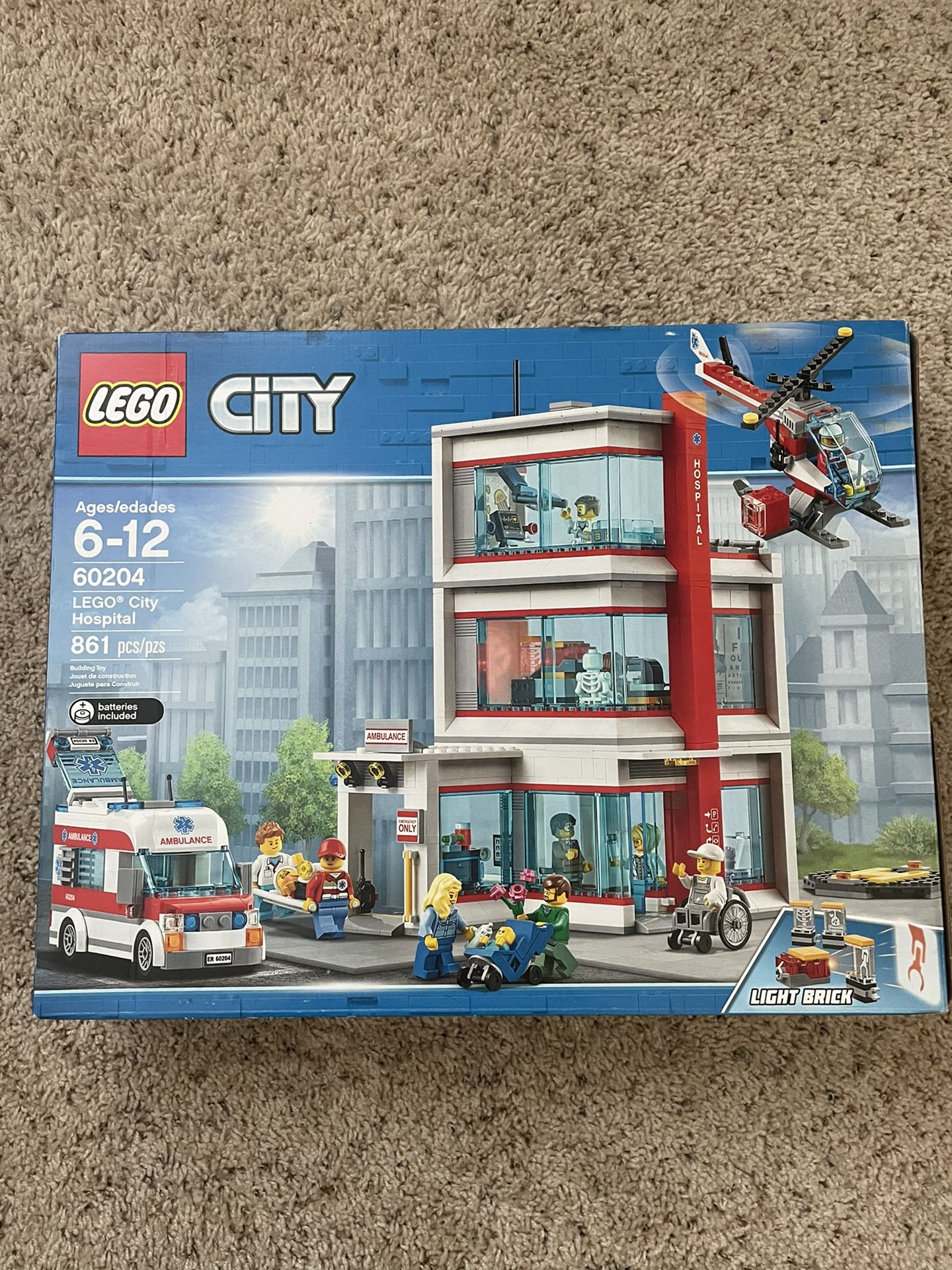 Lego City: City Hospital 60204 for Sale in Buffalo IL - OfferUp