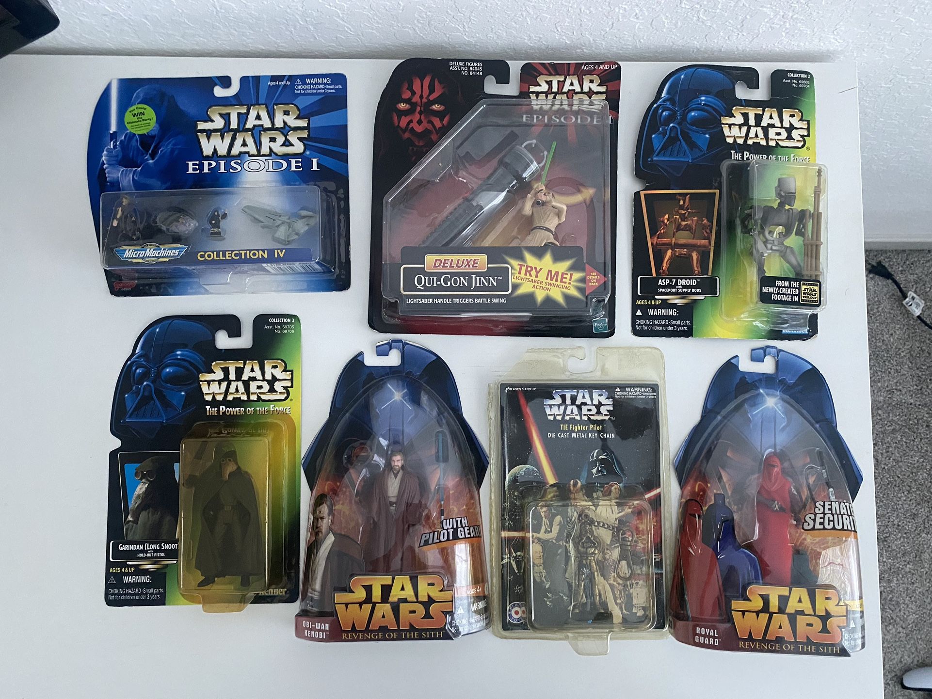Micro Machines & Vintage Star Wars Carded Figures