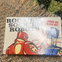 Mattel ROCK’EM SOCK’EM ROBOTS game