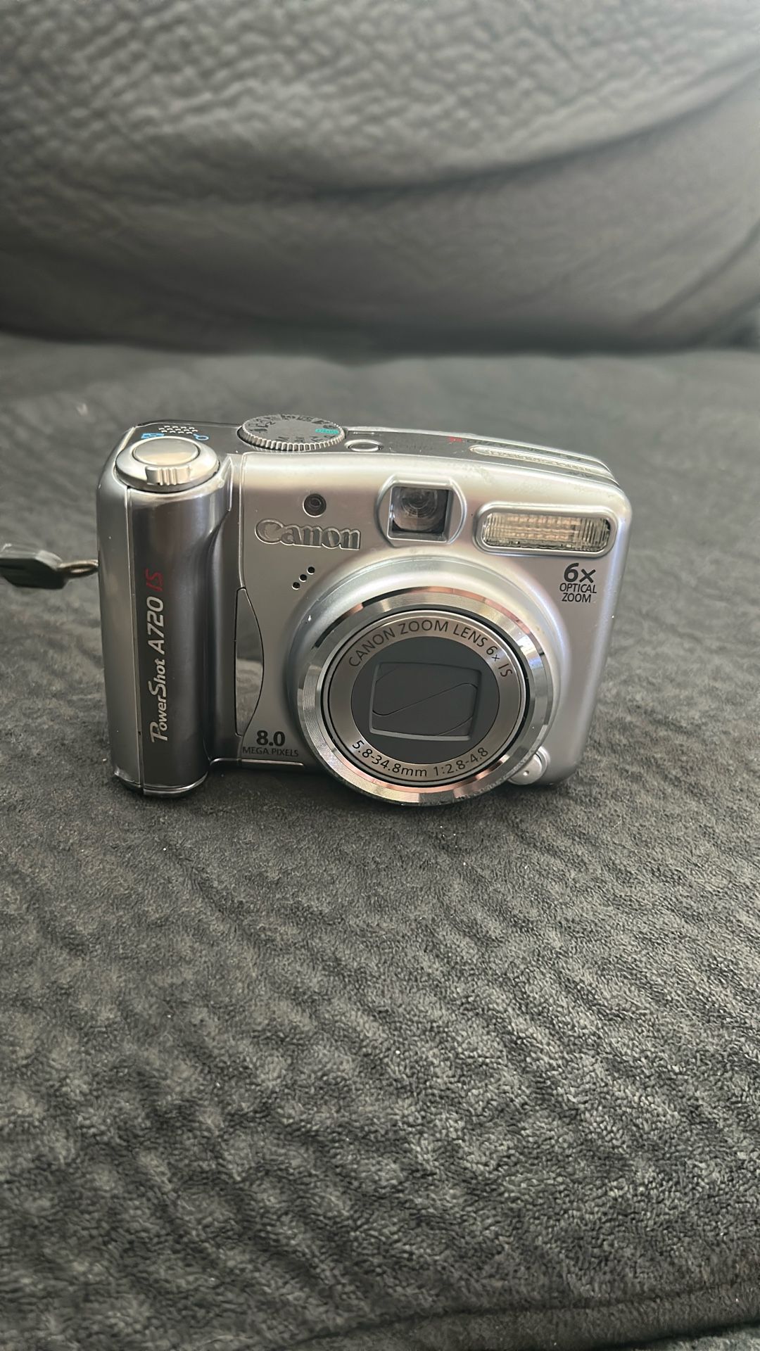 Cannon Camera Powershot A720.  8.0 Megapixels  and 6x Optical Zoom