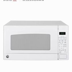   GE White 2.0 cu. ft. Countertop Microwave in