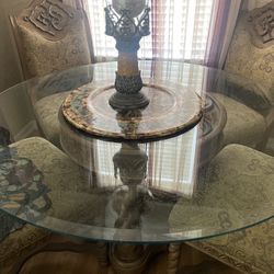 Beautiful Table Never Been Used Set In The Dining Room Always Said In My Kitchen Now I Have To Move.