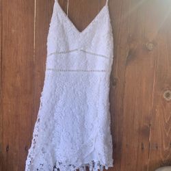 Vestido Blanco De Tirantes 