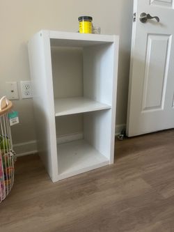 Two cube bookshelf