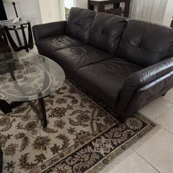 Leather Sofa