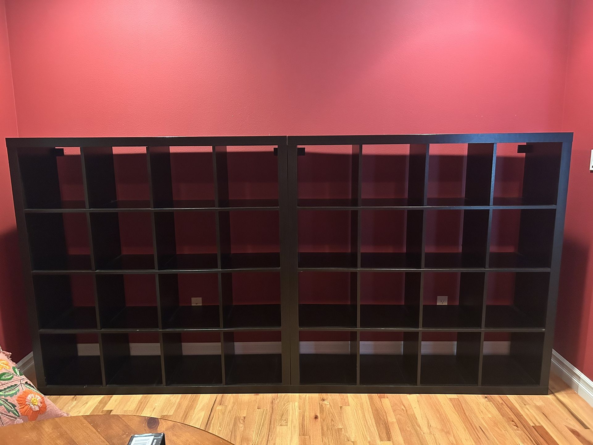 Bookcase/Shelving Unit Set of 2