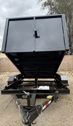 New 8x4x12 Hydraulic Utility Dump Trailer 🔥