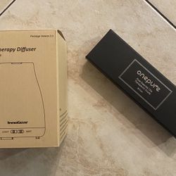Aromatherapy Diffuser And Pure Essential Oils