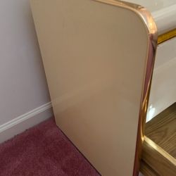 Enamel And Gold Bedroom Nightstand Set 