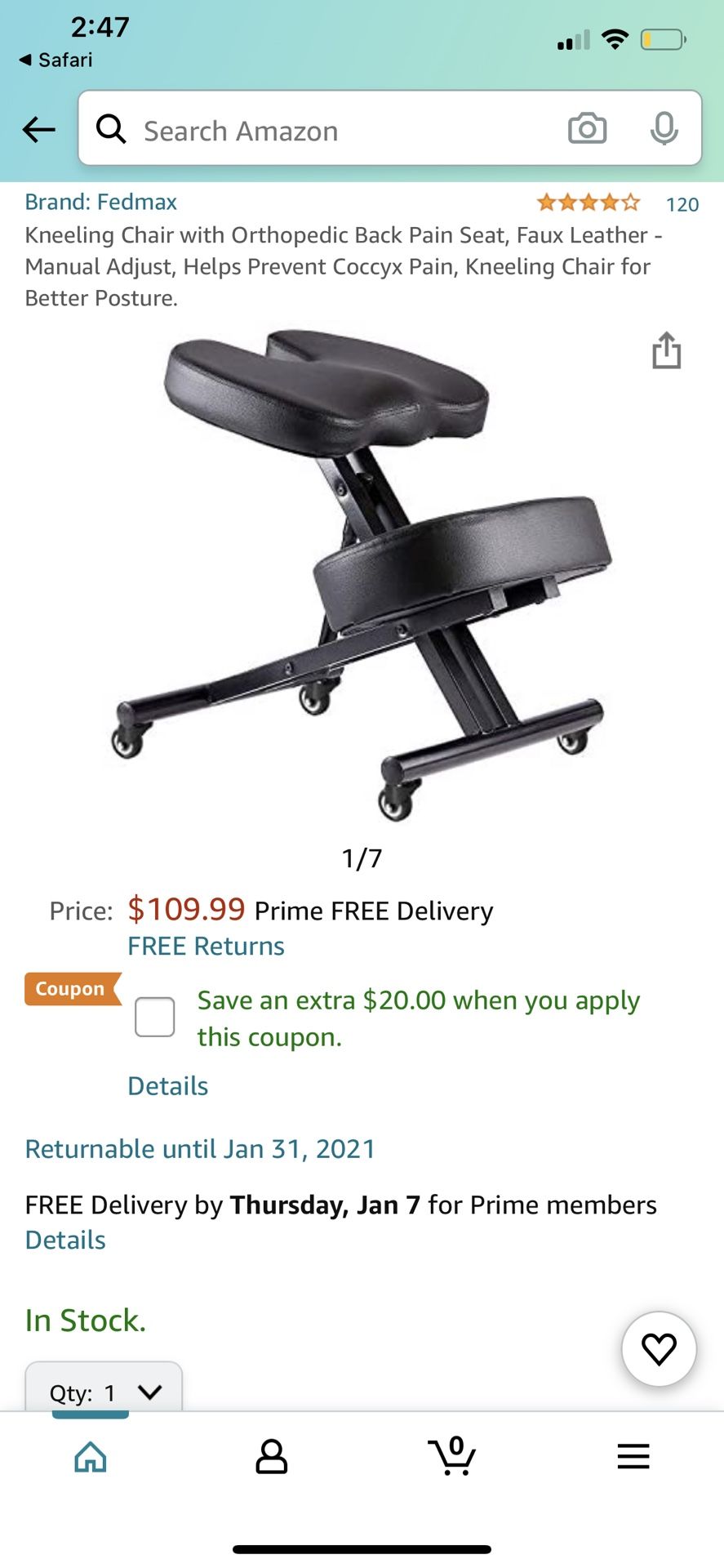 Perfect Posture Chair