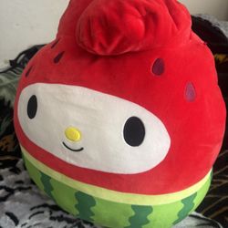 My Melody Watermelon Squishmallows Hello Kitty