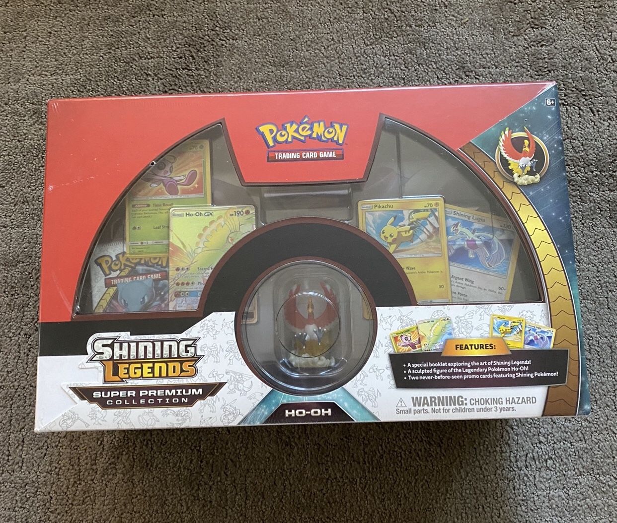 Pokemon TCG: Shining Legends Super Premium Ho-Oh Collection Box - SEALED