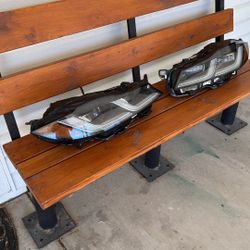 2021 to 2023 JAGU XF Driver Side, Headlight And Passenger Side Headlight OEM Good Condition 