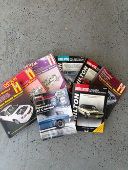Vintage Auto Repair Manuals – Haynes & Chilton – $50 for all
